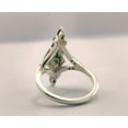 thumbnail image 3 of Gitanshjewels Nature Inspired 1.50 Carat Natural Green Moss Agate Solitaire Engagement Rin, 3 of 5