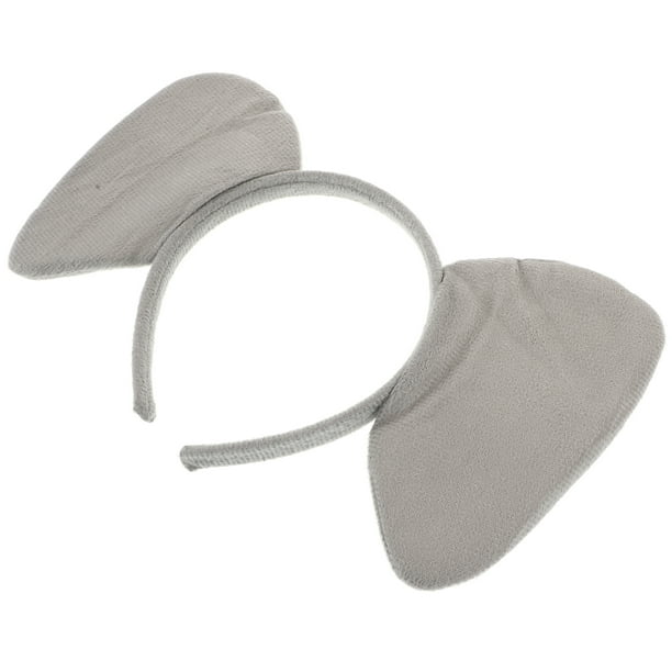 Diadema con orejas de animales, tocado con orejas de elefante de dibujos animados, diademas de vestir para fiestas y festivales