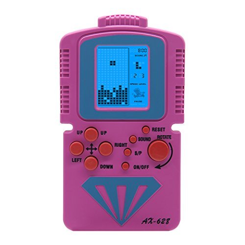 Pantalla Blu-ray Tetris incorporada 26 juegos (púrpura) JXD 717760599957