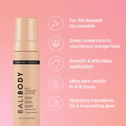 Bali Body Sunless Self Tanner Mousse Ultra Dark, 5.07 fl.oz