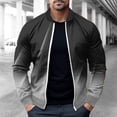 thumbnail image 1 of LOVZFMLL Jackets for Men Pullover Sweater Stand Collar Elastic Solid Color Half Sweater For Men Stand-up Collar Sweater, 1 of 4