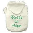 thumbnail image 4 of Mirage Pet Santa's Lil' Helper Screen Print Pet Hoodies Brown Size Lg, 4 of 11