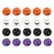 thumbnail image 4 of Campanas de calabaza con forma de calabaza, diseño de cara, hechas a mano, para Halloween color mezclado, 4 of 6