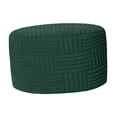 thumbnail image 3 of Lipstore Housse d'Ottoman Housse de Tabouret Doux pour Chambre Salon Repose-Pieds ottoman Vert, 3 of 8