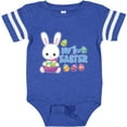 thumbnail image 3 of Inktastic My 1st Easter with Bunny and Easter Basket Boys Baby Bodysuit, 3 of 5