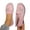 Pink, variant on Womens Flat Shoes Spring Fall Dressy Loafers Slip on Non Slip Casual Walking Shoes Business Closed Toe Orthopedic Shoes (Purple)