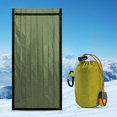 thumbnail image 3 of Bivy Sack Colchoneta de dormir portátil Edredón Película de aluminio PE Equipo para acampar al aire libre Ndcxsfigh Para Estrenar, 3 of 7