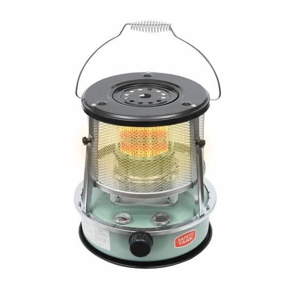 Outdoor Kerosene Stove Heater with 9000BTU Max Heat  Portable Camp Tent Heater for Ice Fishing, Hunting & Patio  4.6L Diesel Fuel Tank, Windproof Design‌