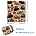 2 Pieces Drawstring Backpacks, Thanksgiving Hat Draw String Back Bag