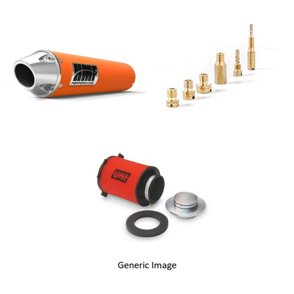 Basic Jet Kit, Foam Air Filter & Orange PerformanceSeries Slip On