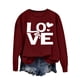 thumbnail image 4 of TaTaai Hoodies Shirts for Women Early Fall Long Sleeve Tops Vintage Graphic Outfits Tops Fashion Pullover Tees Gift, 4 of 5