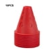 thumbnail image 3 of Cono de entrenamiento Wosthever control de tráfico 10 piezas para fútbol Ropa deportiva rojo, 3 of 6