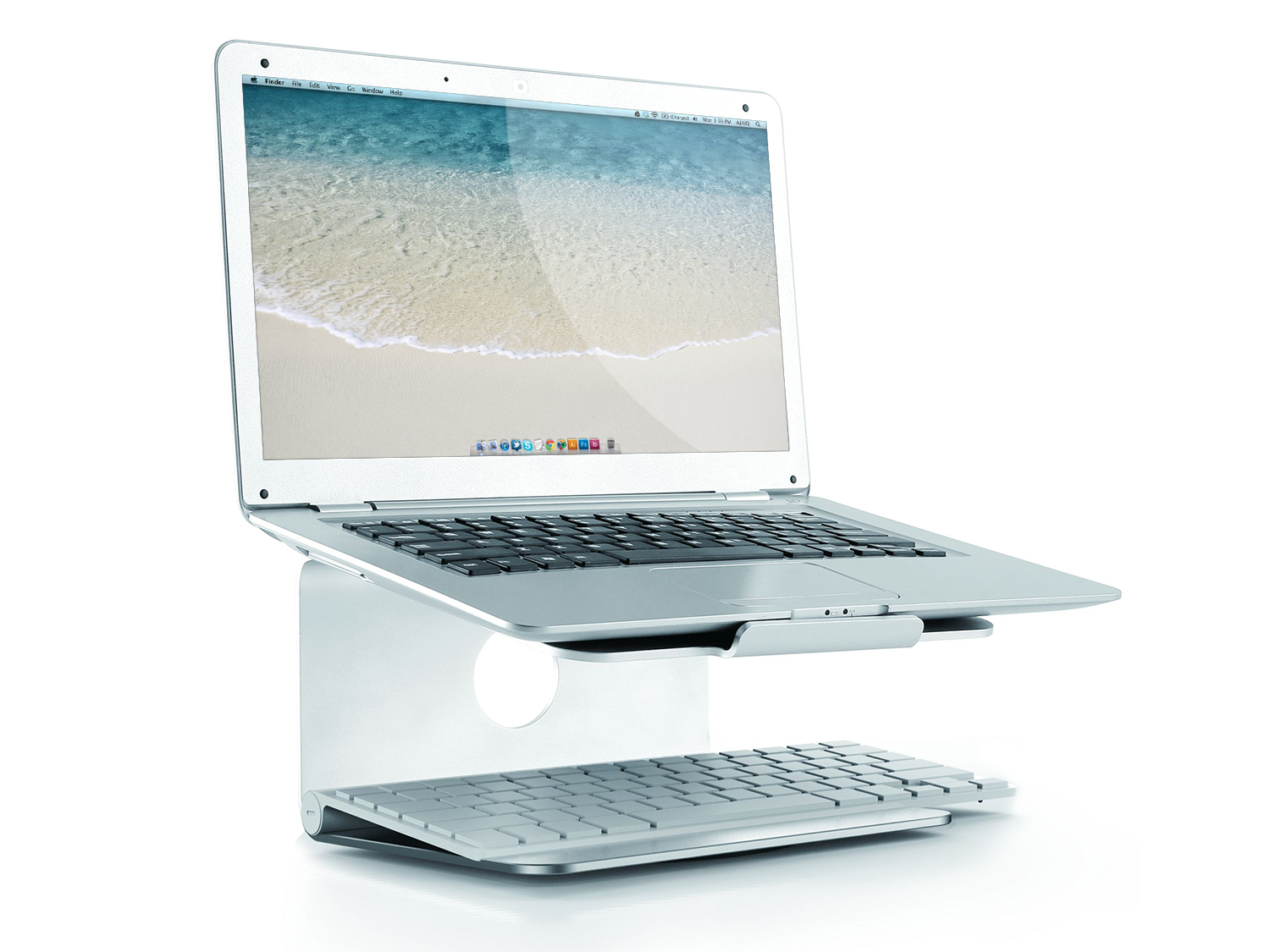 TechOrbits Laptop Stand WorkRISER Ventilated Airflow Cooling