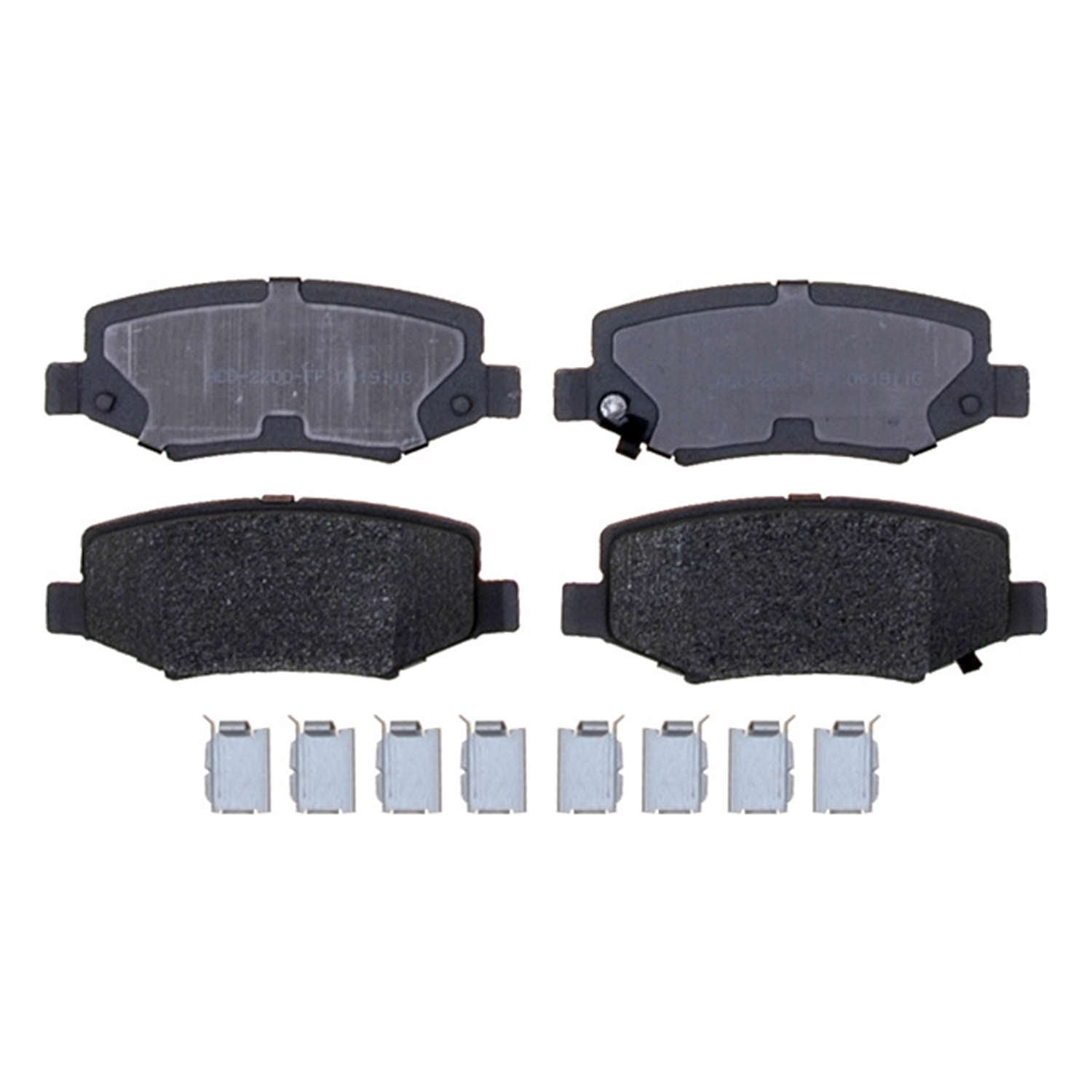 ACDelco Advantage SemiMetallic Brake Pad Set, w/ Hardware