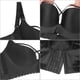 thumbnail image 4 of Plus Size Bras for Women Wireless Full Coverage Figure Minimizer Wirefree Bra Black D 42 Unique Bargains Sujetadores Básicos, 4 of 6