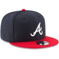 thumbnail image 3 of Sombrero Snapback New Era de la MLB Atlanta Braves alternativo, 3 of 5