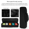 thumbnail image 2 of CEORPER Guitar Pedalboard, Small Portable Effect Pedal Board Set, Waterproof Bag Including Large Carry Bag, Size 18.14x4.96 inch, 2 of 20
