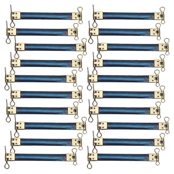 20Pcs Metal Internal Flex Frames Retro for Coin Wallets Bags Pencil Case DIY Accessory