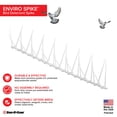 thumbnail image 3 of Bird B Gone Clear Plastic Enviro Spike Bird Deterrent, 24 feet, 3 of 5