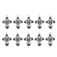 thumbnail image 3 of 10 abalorios de estilo BLESIY Dijes colgantes con crucifijo, 3 of 8