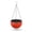 1-Orange, variant on Hanging Basket Plant Pot with Self-Absorbing Design, Hydroponic Hanging Planter for Pothos Orchid, Wall Hanging Flower Pot for Home Garden Daily Decoration