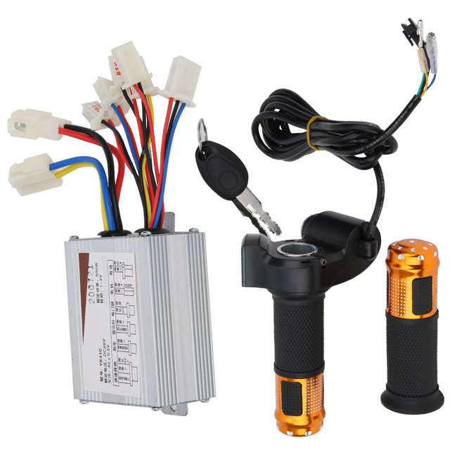 Controlador Eléctrico, Controlador De Cepillo, Aleación De Aluminio + Goma Para Scooter Eléctrico, Triciclo Eléctrico, Uso Exterior Eléctrico