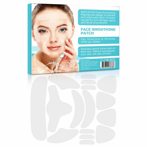 SEFUDUN 10 Sheet Facial Patches Set of 16pcs Wrinkle Remover Pads