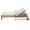 Grey, variant on Grey Outdoor Daybed - Provide A Comfortable Seating Option 2 Wooden Escape To Tranquil Retreat