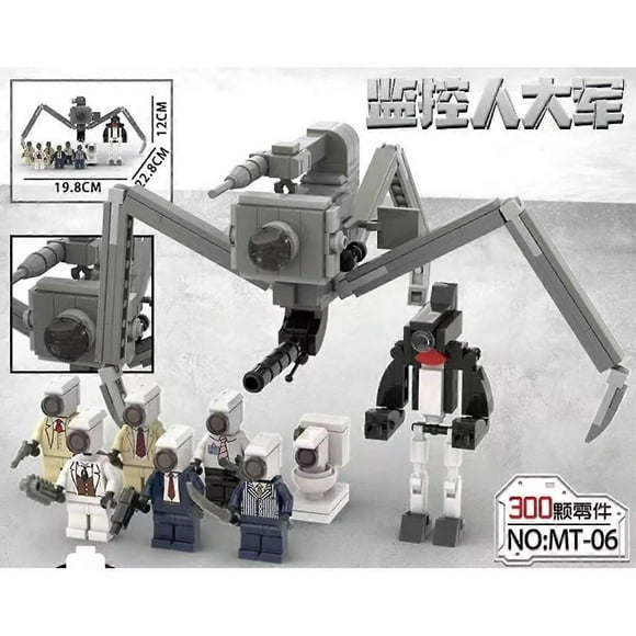 Skibidi Toilet Toy Building Block Titans Camera Man Tv Man Cameraman Speakerman Skibidi Toilet Clock Man Titans Drill Speaker