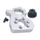 thumbnail image 5 of Soporte de motor de metal para coche RC con engranaje 19T, asiento para accesorios Wltoys 144010, repuesto Plata, 5 of 6