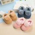 thumbnail image 5 of Zecgelong Baby Booties Bootie Warm Cozy Soft Sock Shoes Adjustable Boots for Boys Girls 6-12 Months, 5 of 5