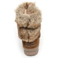 thumbnail image 2 of Minnetonka Women's Everett, Dusty Brown, Size 5W, 2 of 5