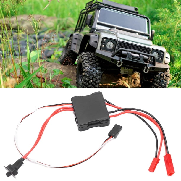 40A Cepillado Esc, RC 40a Esc Fácil Operación Ajuste Autico de Acelerador Neutral Tres modos de Operación para 1/18 RC Actualización de AutomÓVIL