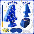 thumbnail image 4 of Piñata Número 4 Simgoing Azul con Anillos Dorados 40x28x7 cm, 4 of 6