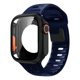 thumbnail image 1 of Correa de Silicona Deportiva con Case 360 de Vidrio Templado para Apple Watch, 1 of 5