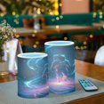 thumbnail image 3 of Yayeee Flameless Candles with Remote Flickering Battery Operated Multi Color Changing, Cartoon Candy, 3 of 7