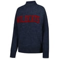 thumbnail image 2 of Women's Gameday Social  Navy Arizona Wildcats Oversized Varsity Sweater, 2 of 3