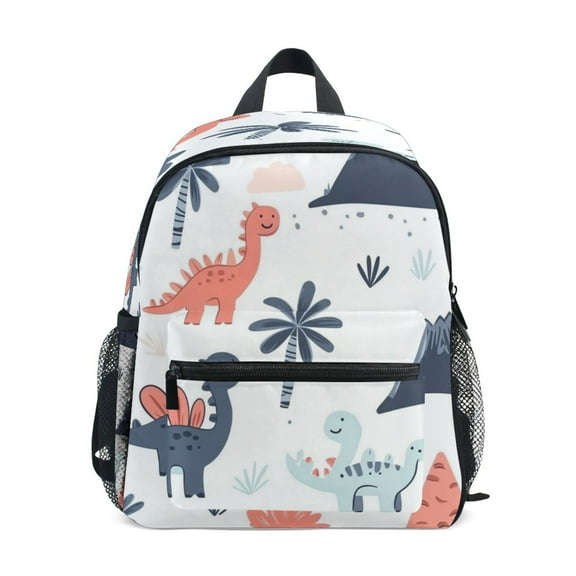 Mini Backpack Dinosaurs Pattern - Durable with Safety Features for 3-8 Years