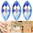 thumbnail image 4 of Diamantes De Imitación De Ojo De Caballo Materiales De Alta Calidad Cristal En Forma De Ojo Ropa Accesorios De Ropa Para Festivales De Artesanías Bodas Fiestas De Manualidades De Bricolaje ANGGREK Arte y Manualidades, 4 of 8