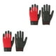 thumbnail image 1 of Qarigey 1 par de guantes de trabajo, guantes aislantes eléctricos, mitones de goma para conducir negro rojo L 2Conjunto, 1 of 6