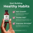 thumbnail image 5 of MaryRuth's Liquid Morning Multivitamin + Hair Growth Travel Pack with Lustriva for Thicker Hair, Reduced Wrinkles, Adults Ages 18+, 8-pack, 1 fl oz, 5 of 9