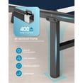 thumbnail image 6 of Harbweb Outdoor Lounge Chair for Poo Set of 4, Aluminum Chaise Lounge Chairs with 5-Position Recliner, No Assembly Patio Lounge Chair for Backyard, Poolside, Deck, Lawn (Blue), 6 of 8