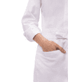 thumbnail image 5 of Chef Works Unisex Half Bistro Server Apron, Kitchen Apron with Pocket, White, 5 of 6
