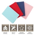 thumbnail image 3 of KALLORY 4Pcs Embroidery Accessories Linen Fabric for Sewing Dark Red Artisans, 3 of 7