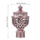 thumbnail image 2 of WASHWEPE 4Ud Cabezal Decorativo Dorado Para Barra De Con Hueco Roman, 2 of 6
