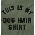 thumbnail image 2 of Dog Hair Shirt Cute Pet Owner Puppy Plus Size Crewneck Graphic Tee Shirt Brisco Brands 2X, 2 of 5