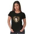 thumbnail image 4 of Betty Boop Cheetah Print Heart Women's T Shirt Ladies Tee Brisco Brands S, 4 of 5