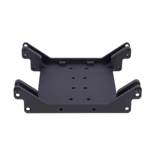 Placa de skid de transmisión de la base de la caja de cambios Placa de la caja de engranajes de la de cambios para el coche de rastreo de rocas Negro