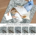 thumbnail image 5 of Aoile Washable Area Rugs 5'x7',Vintage Distressed Rugs wtih Non Slip for Home Decor Office,Gray, 5 of 10
