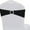 Black, variant on 15PCS Spandex Chair Sashes | Chair Bands with Buckle Slider | for Wedding, Hotel, Banquet, Party Decorations | Without White Covers